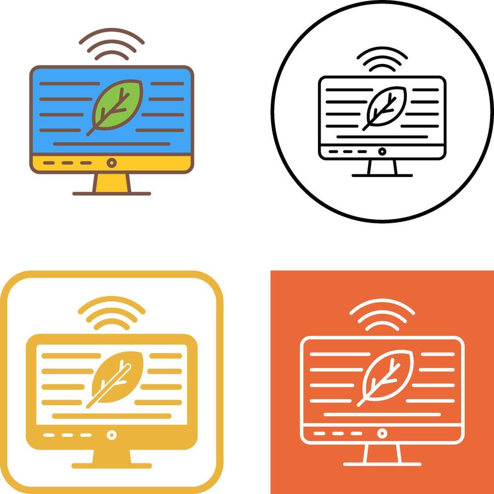Technology Icon Design vector