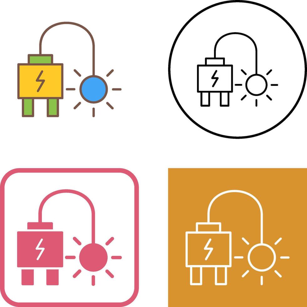 Plug Icon Design vector