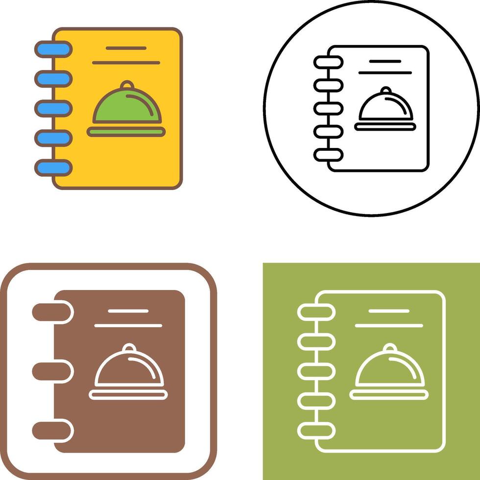 Menu Icon Design vector