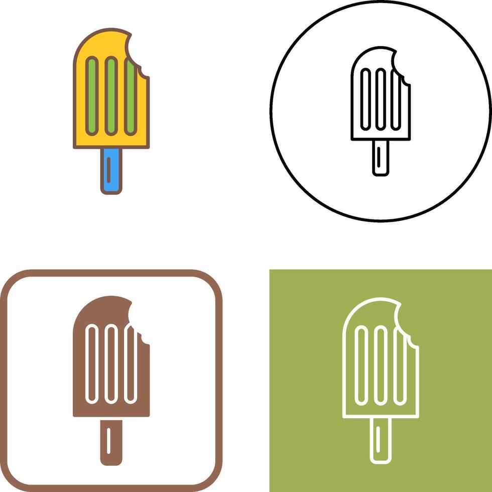 Ice Cream Icon Design vector