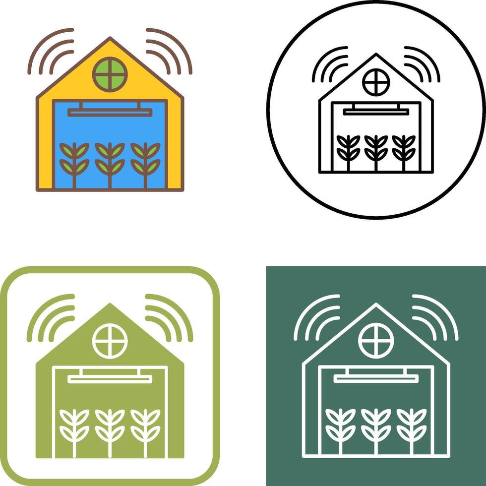 Warehouse Icon Design vector