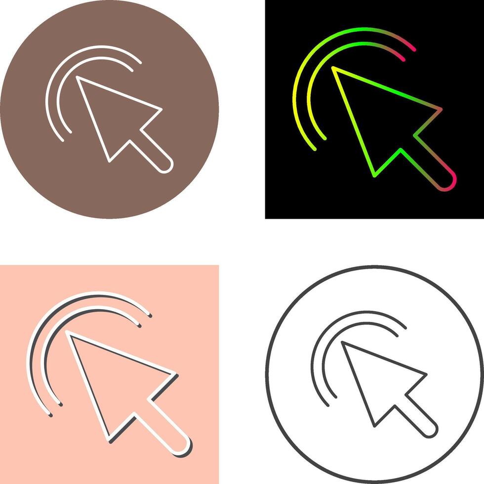 Click Icon Design vector