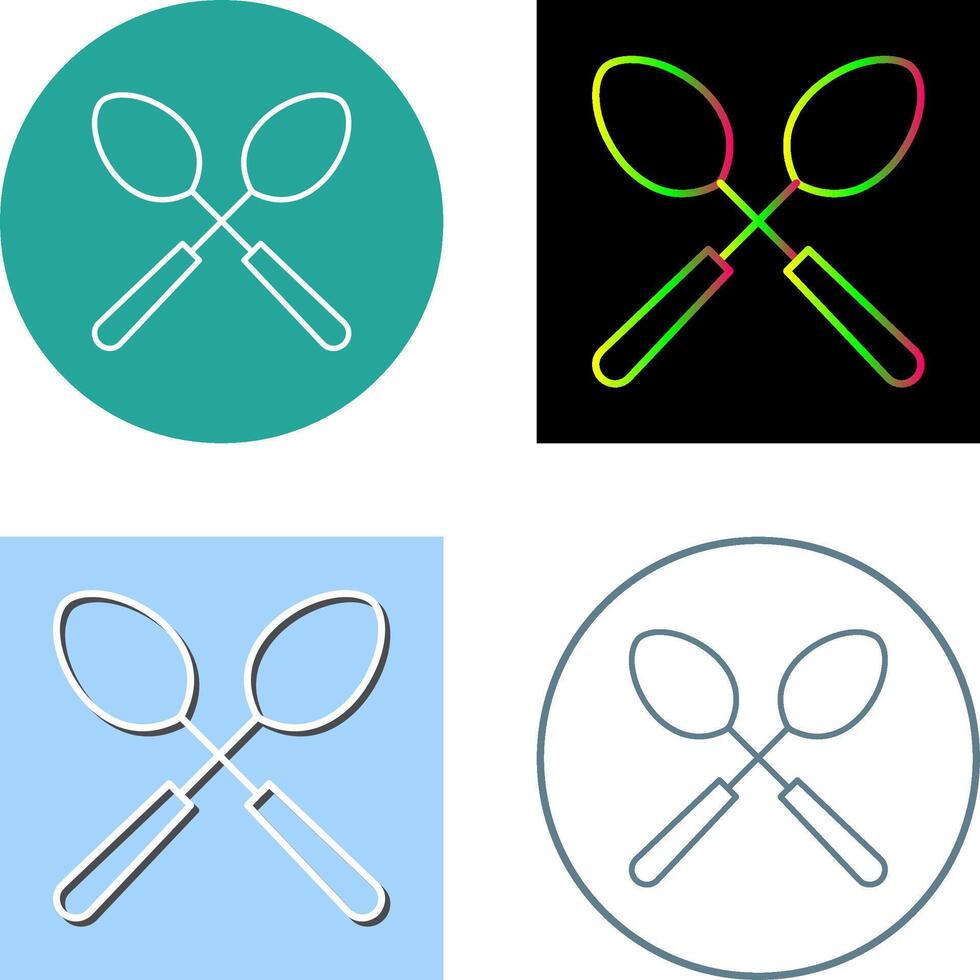 Spoons Icon Design vector