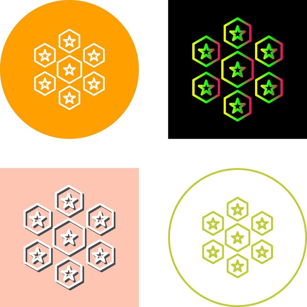 Unique Reputation Management Icon Design vector