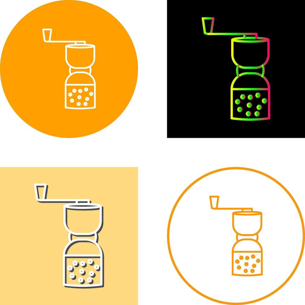 Coffee Grinder Icon Design vector
