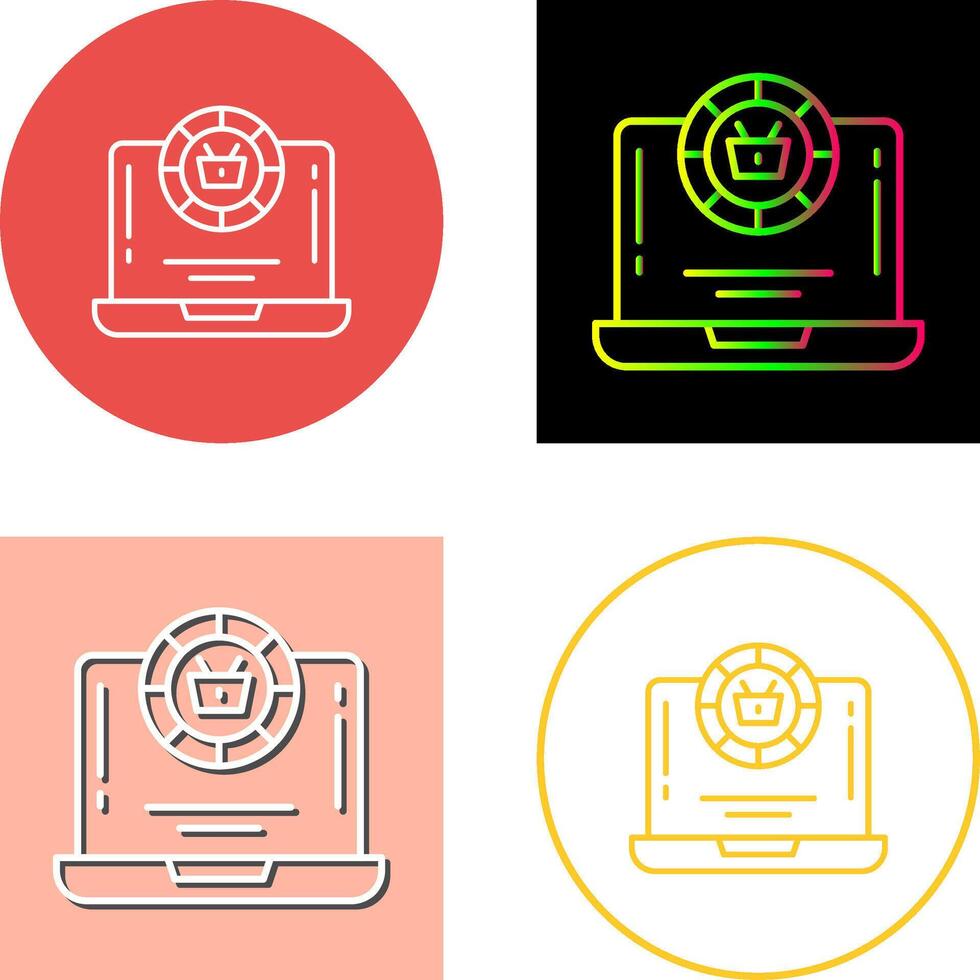 Token Icon Design vector