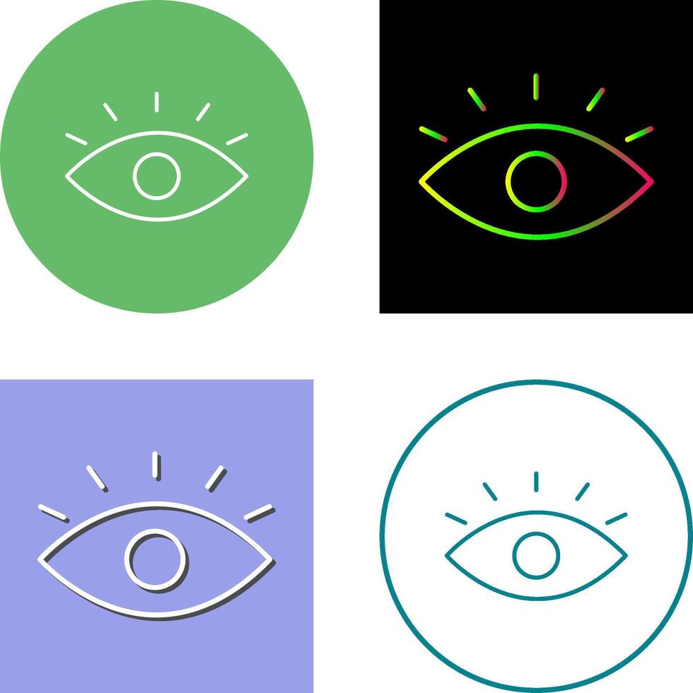 Eye Icon Design vector