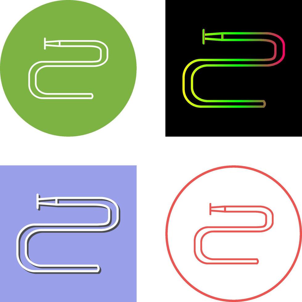 Water Pipe Icon Design vector