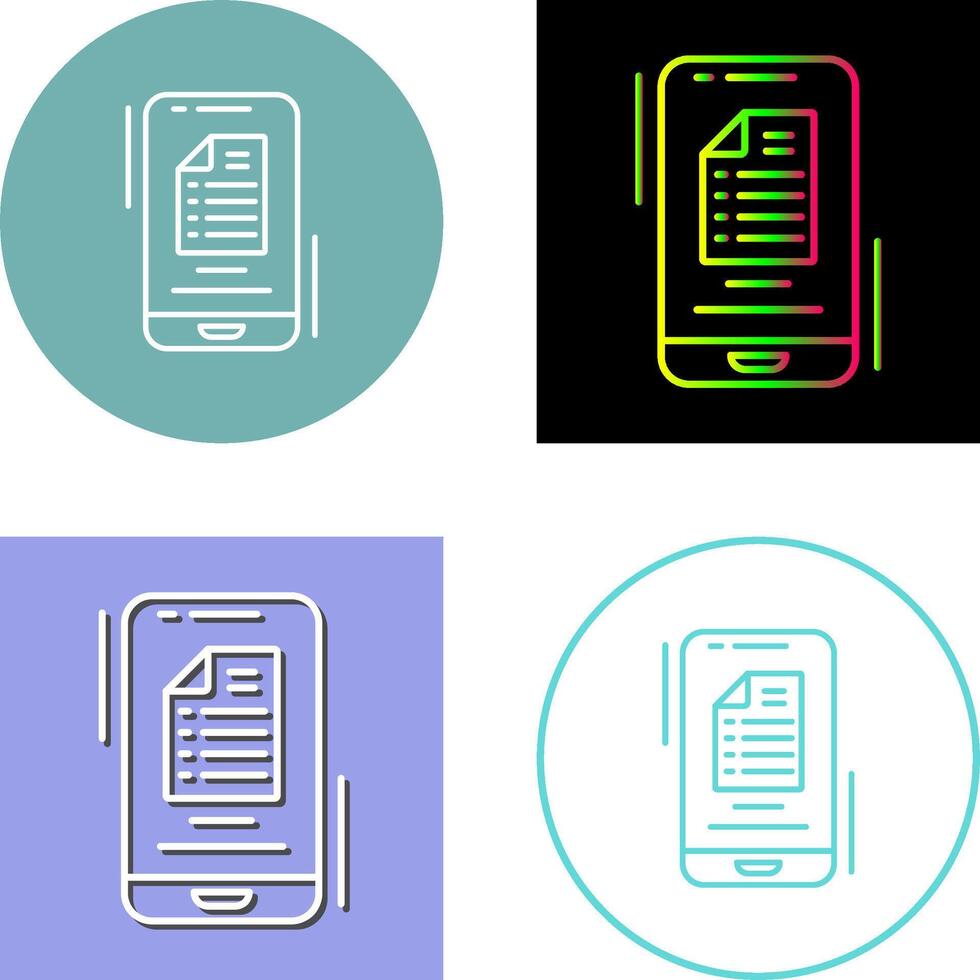 To Do List Icon Design vector