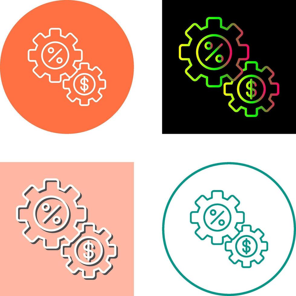 Gear Icon Design vector