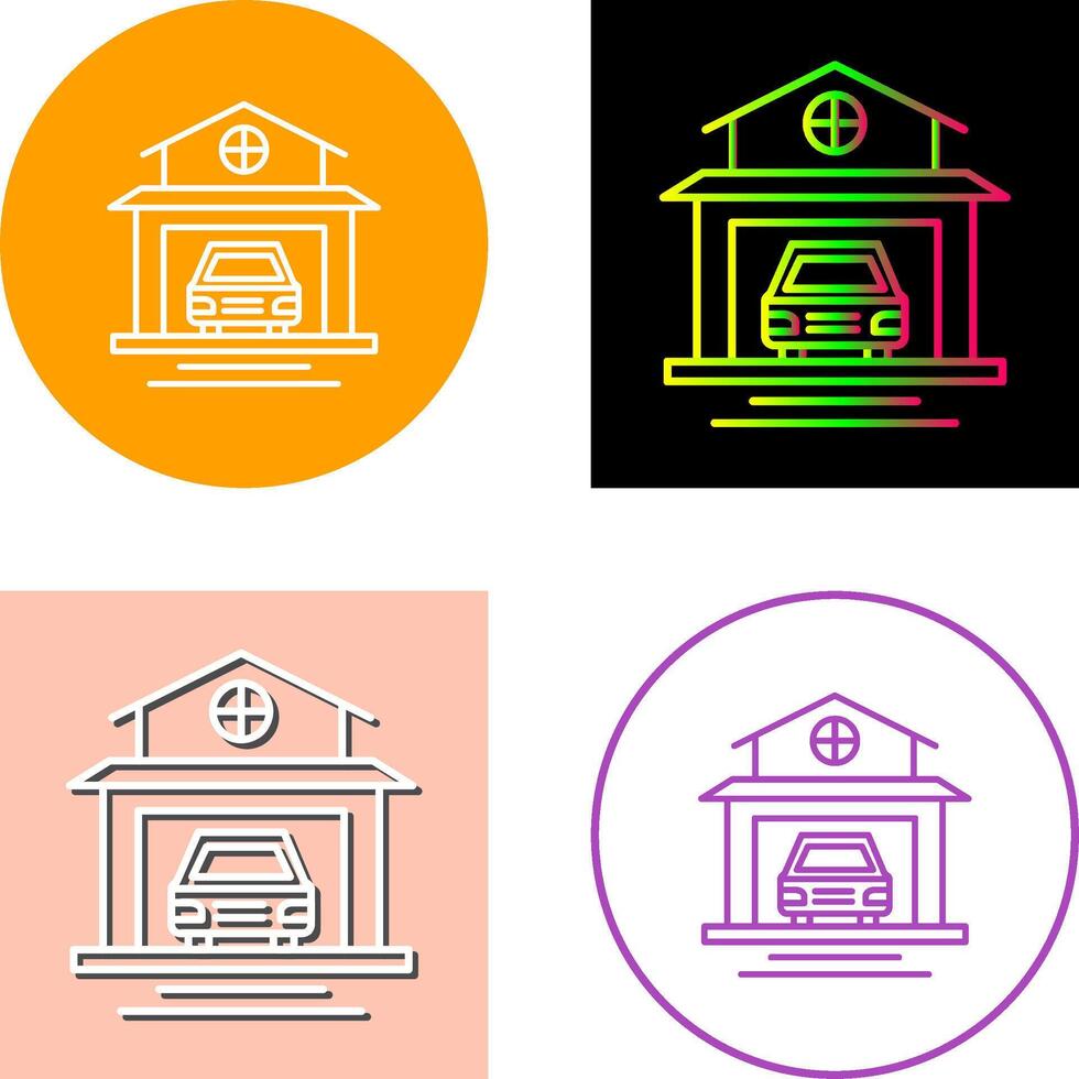 Garage Icon Design vector