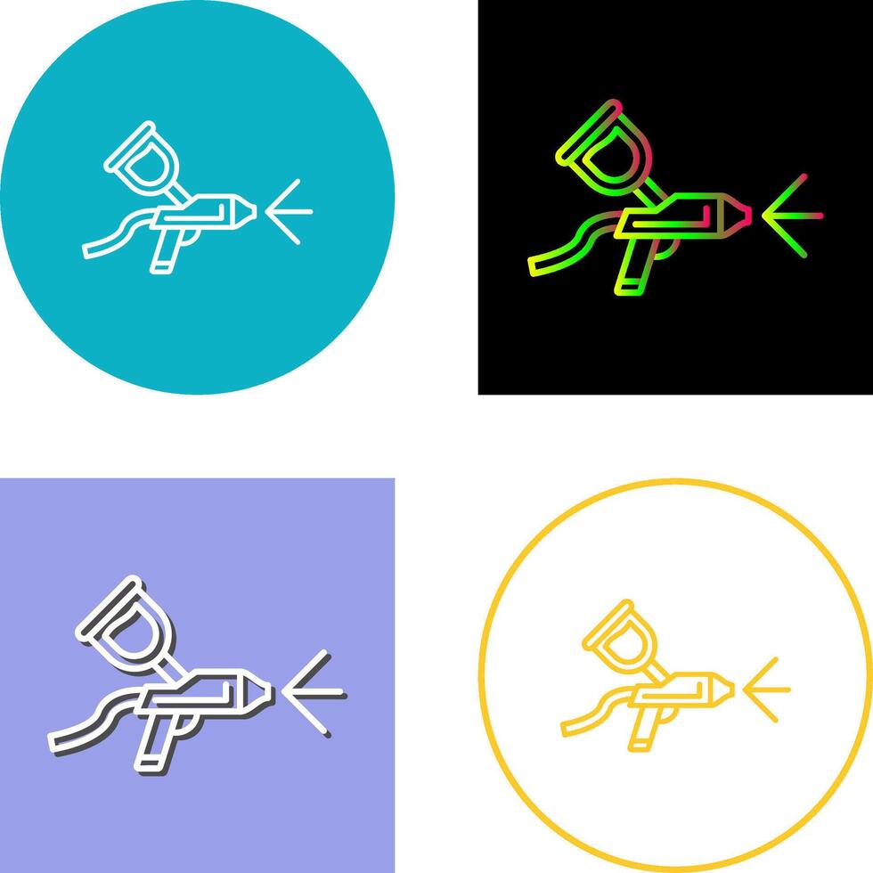 Airbrush Icon Design vector
