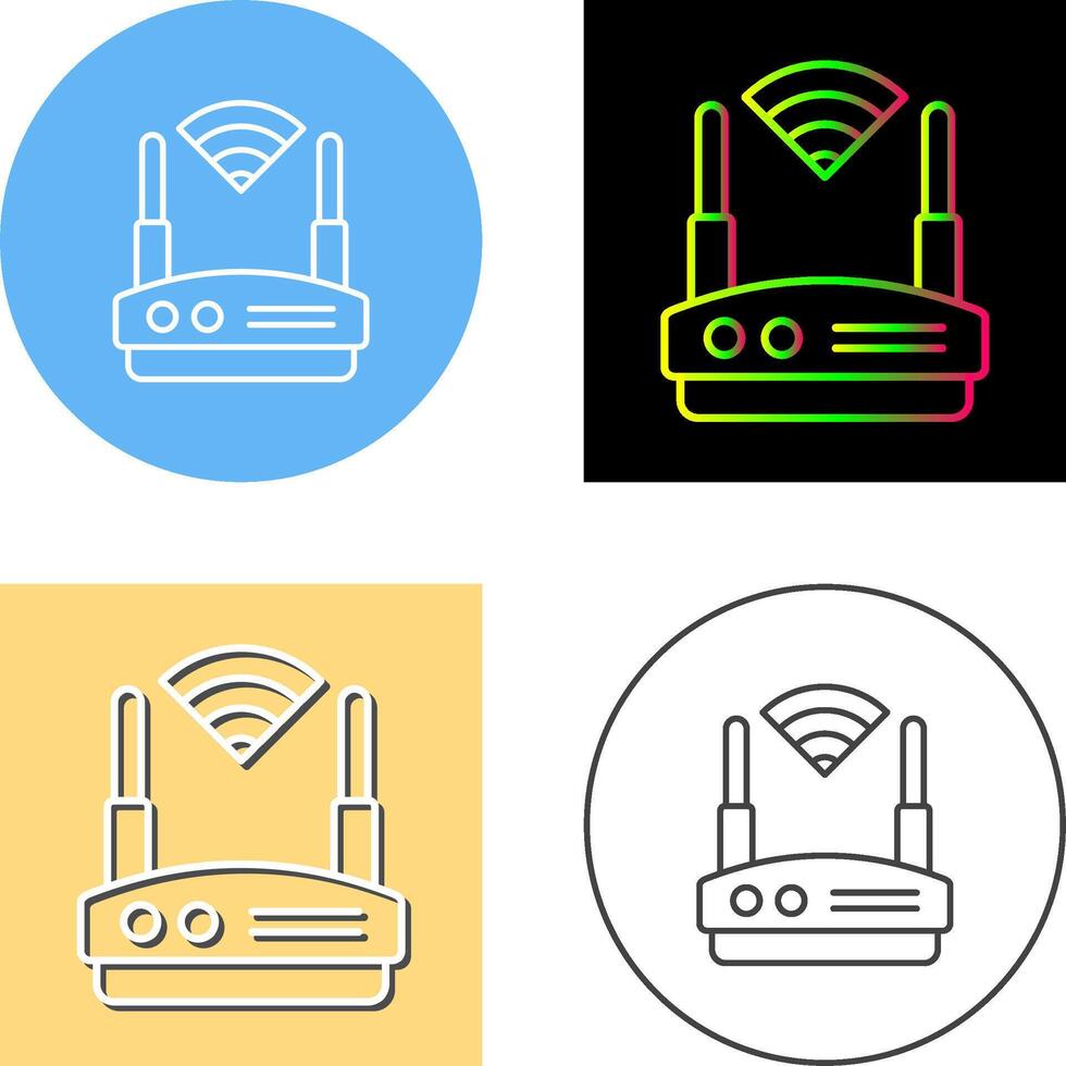 Wifi Icon Design vector