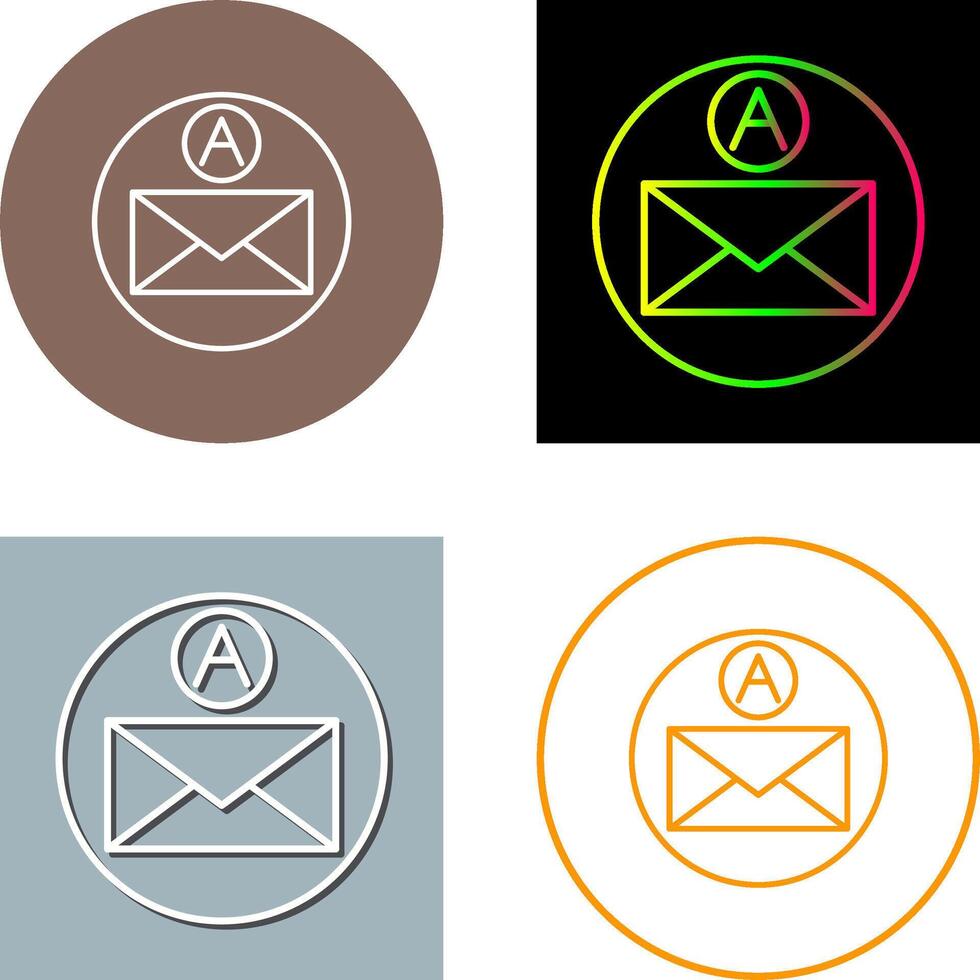 Email Icon Design vector