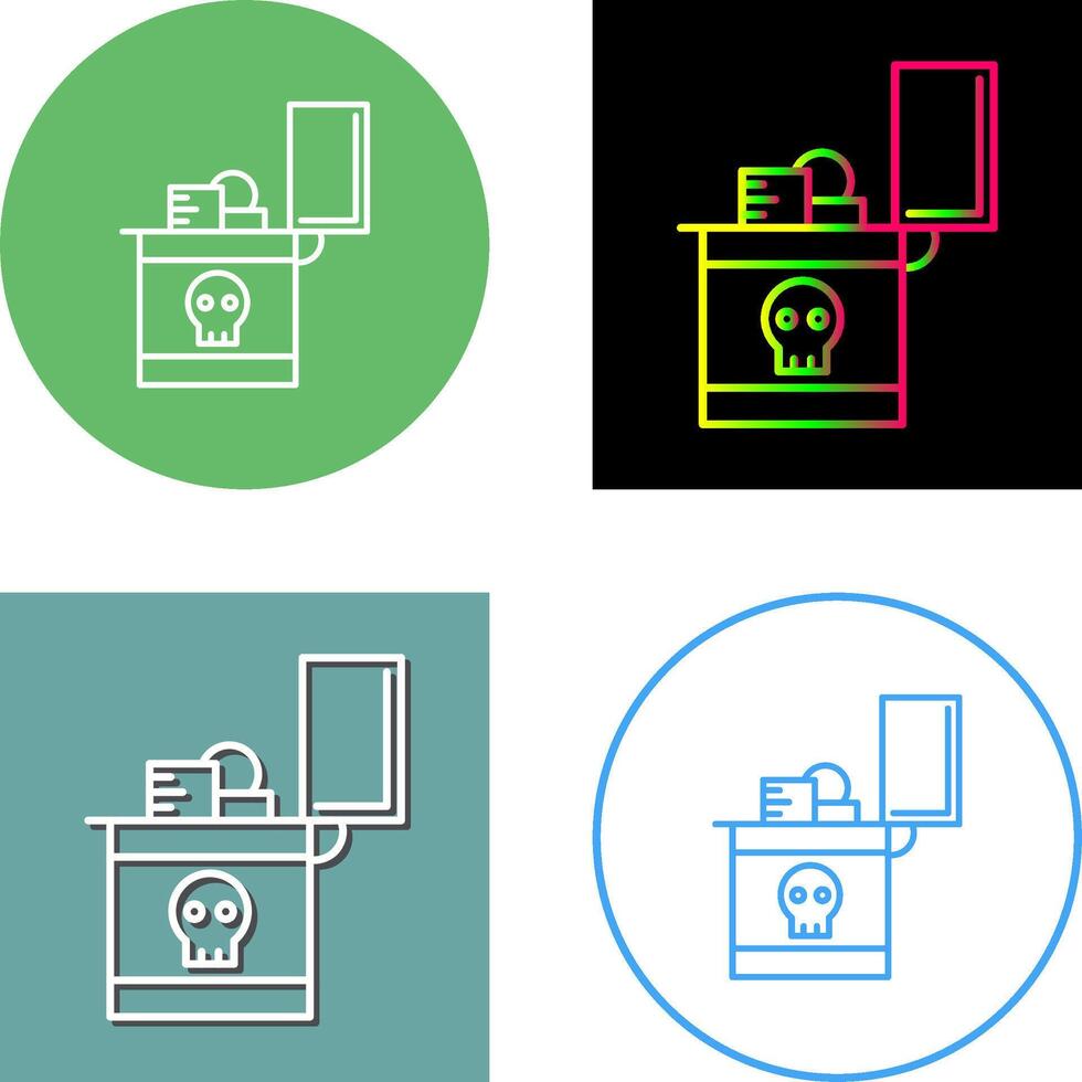 Zippo Icon Design vector