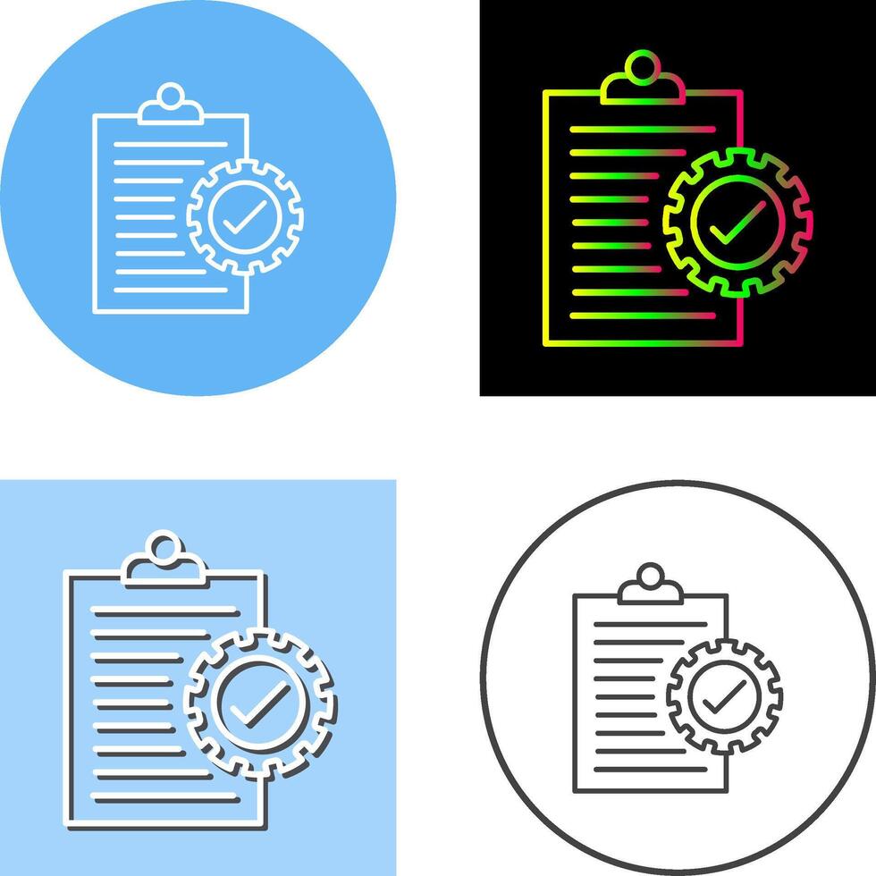 Check List Icon Design vector