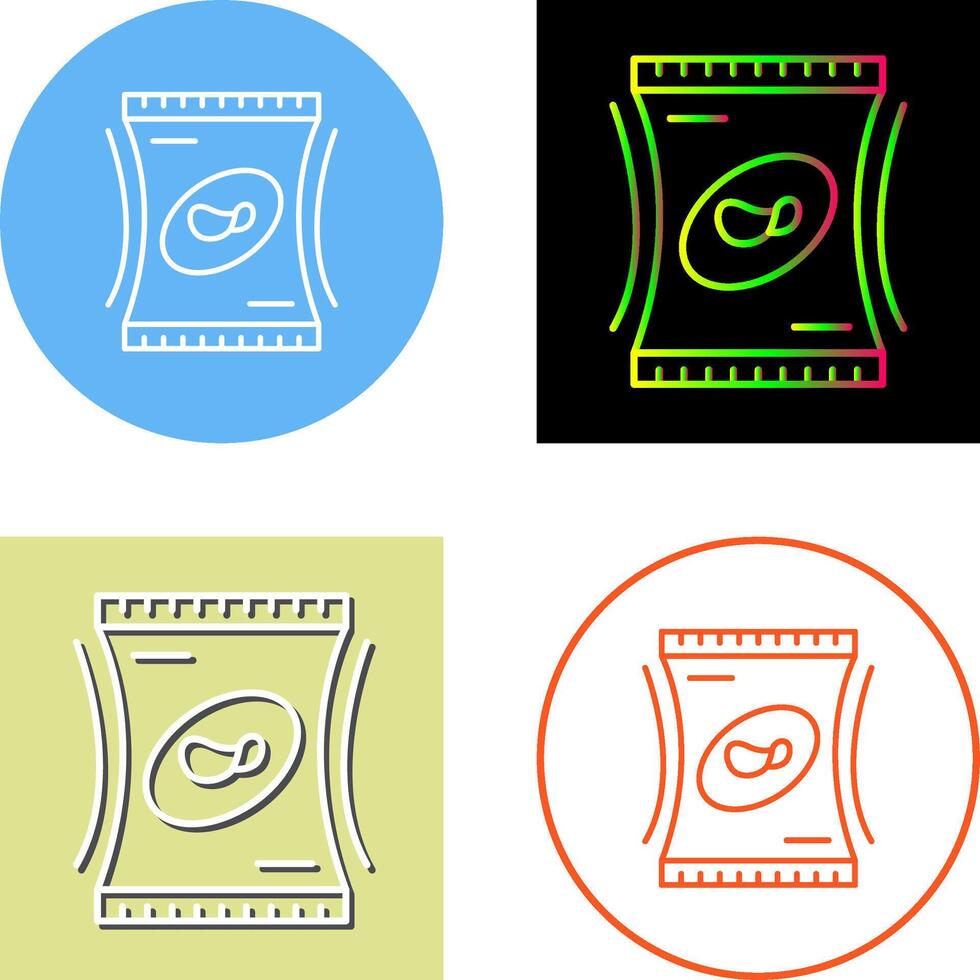 Snack Icon Design vector