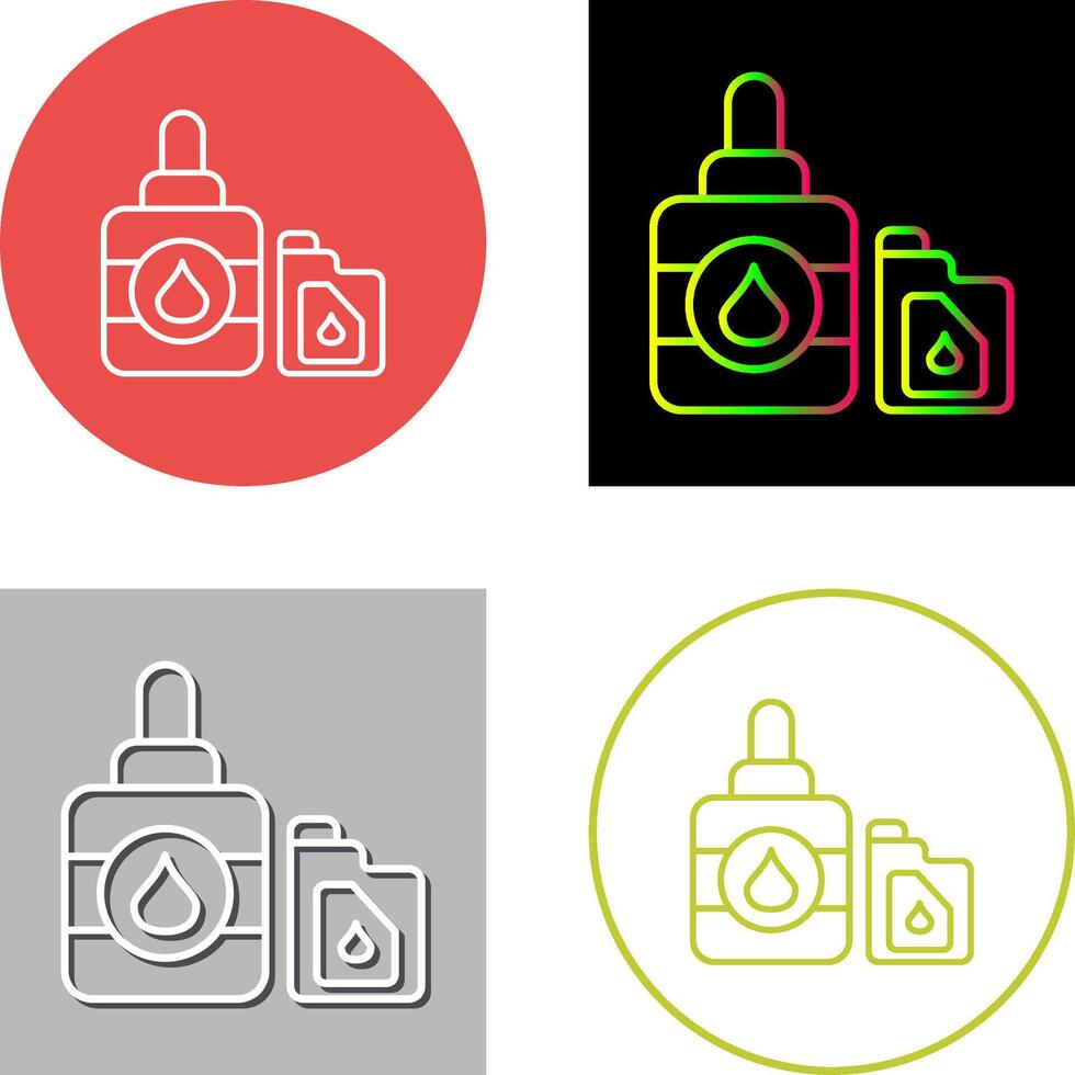 Ink Cartridge Icon Design vector