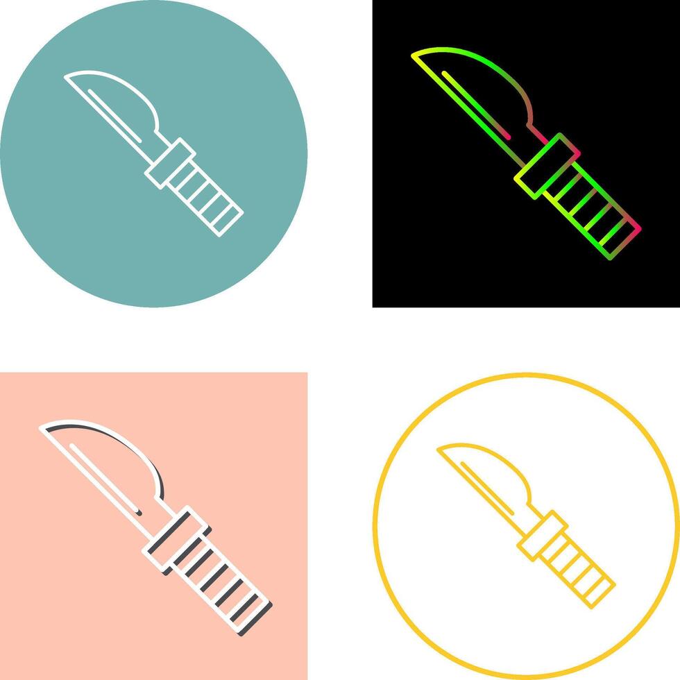 Knife Icon Design vector