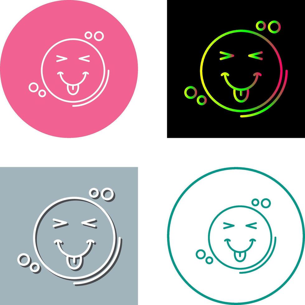 Naughty Icon Design vector