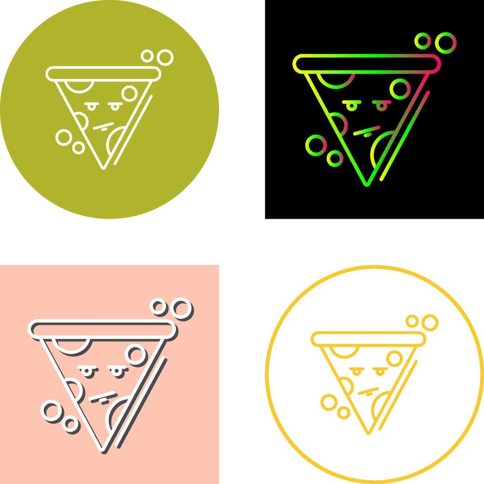 Pizza Icon Design vector