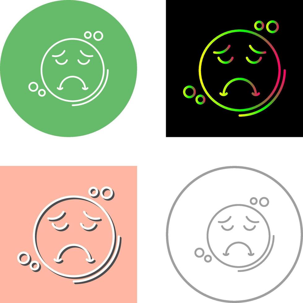 Sad Icon Design vector