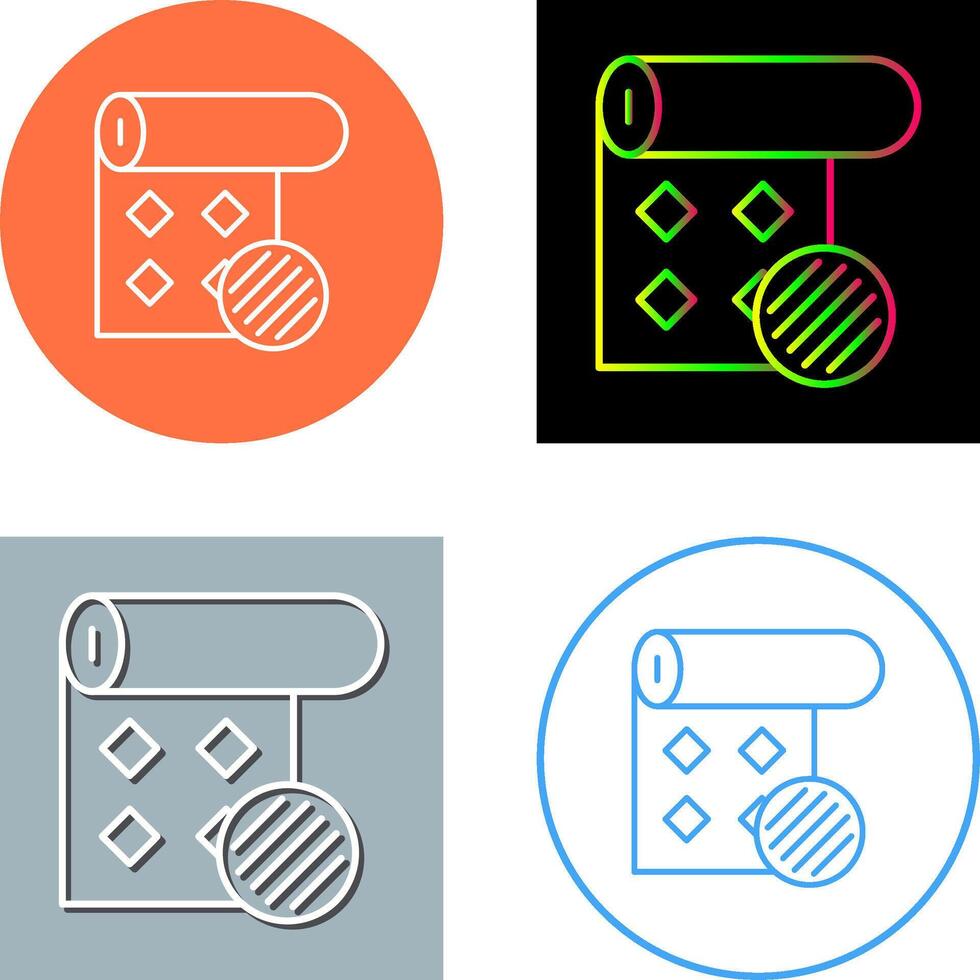 Wallpaper Icon Design vector