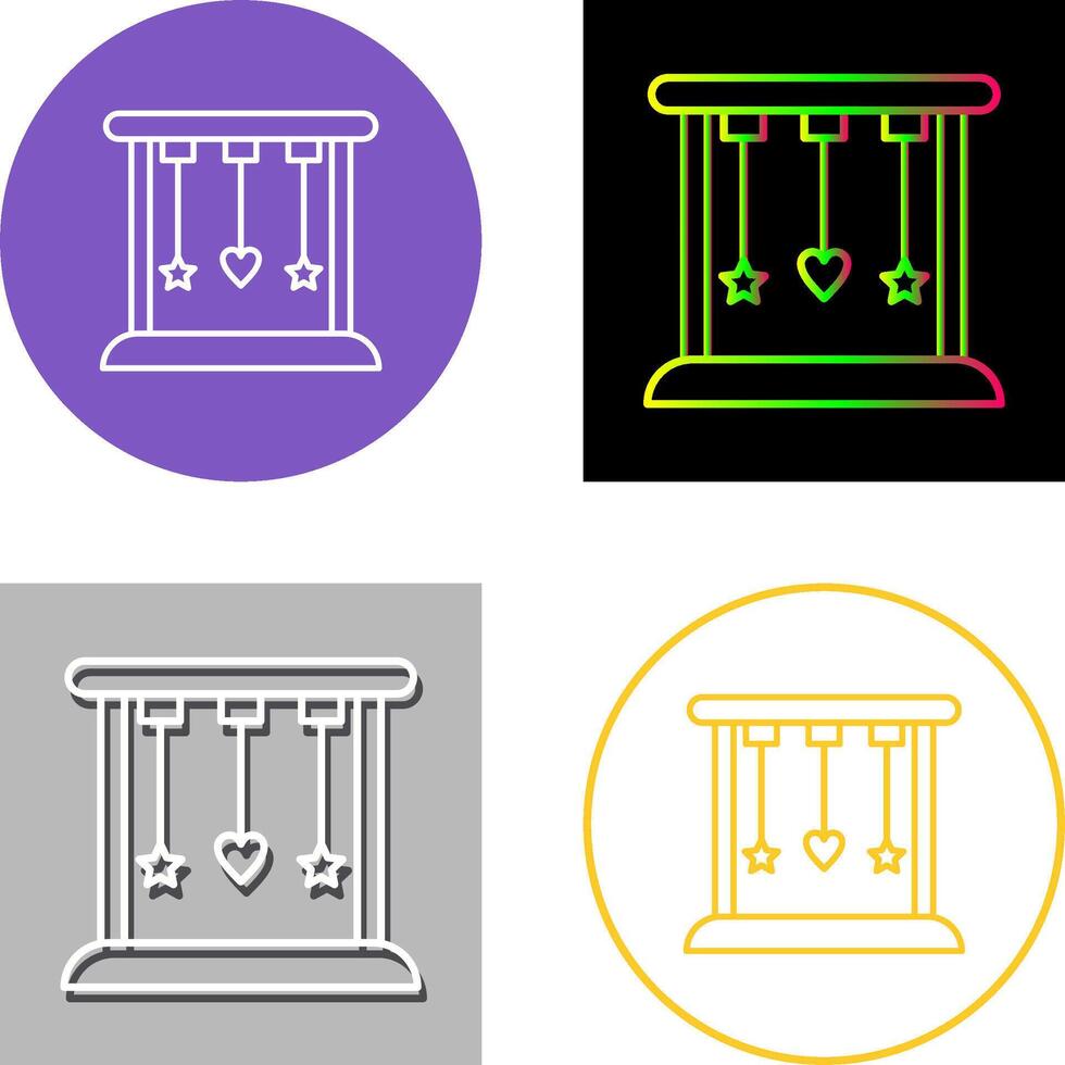 Cradle Icon Design vector