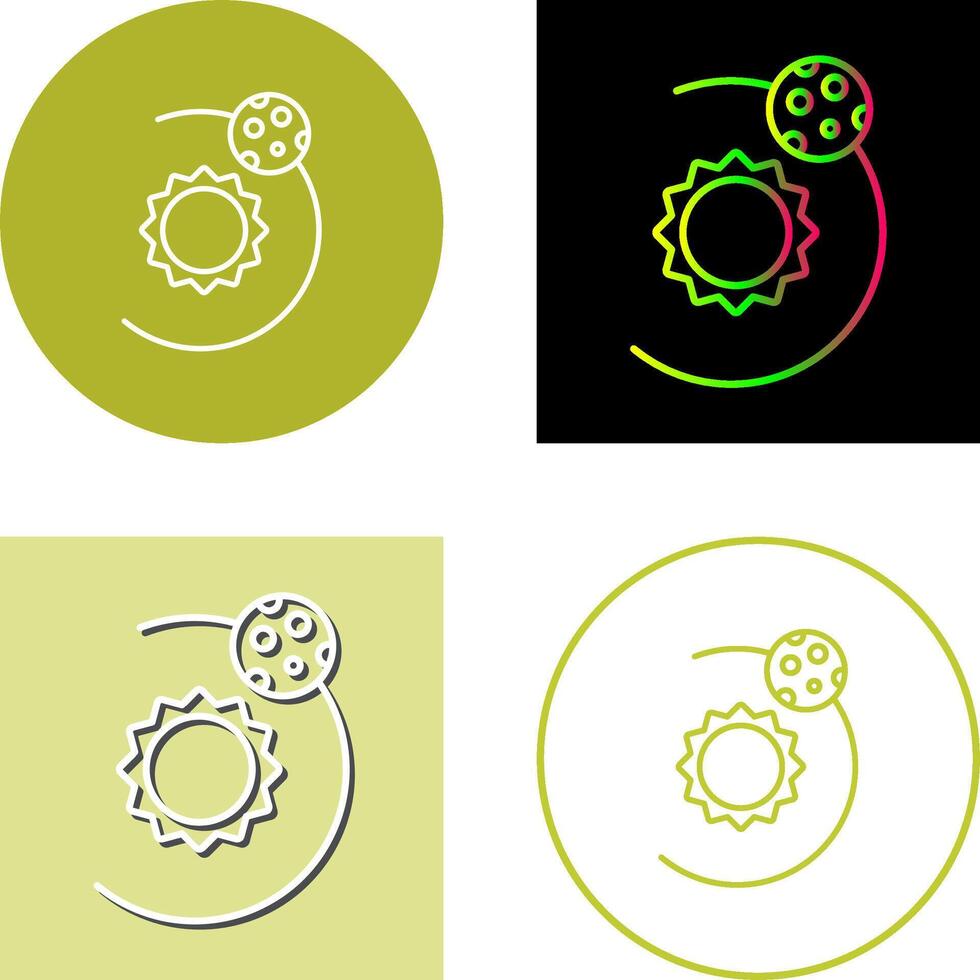 Orbit Icon Design vector