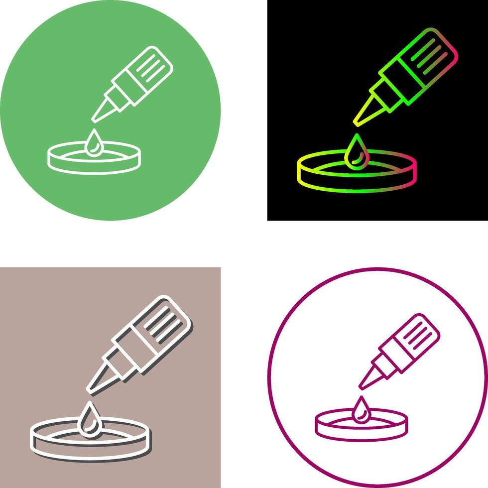 Dropper Icon Design vector
