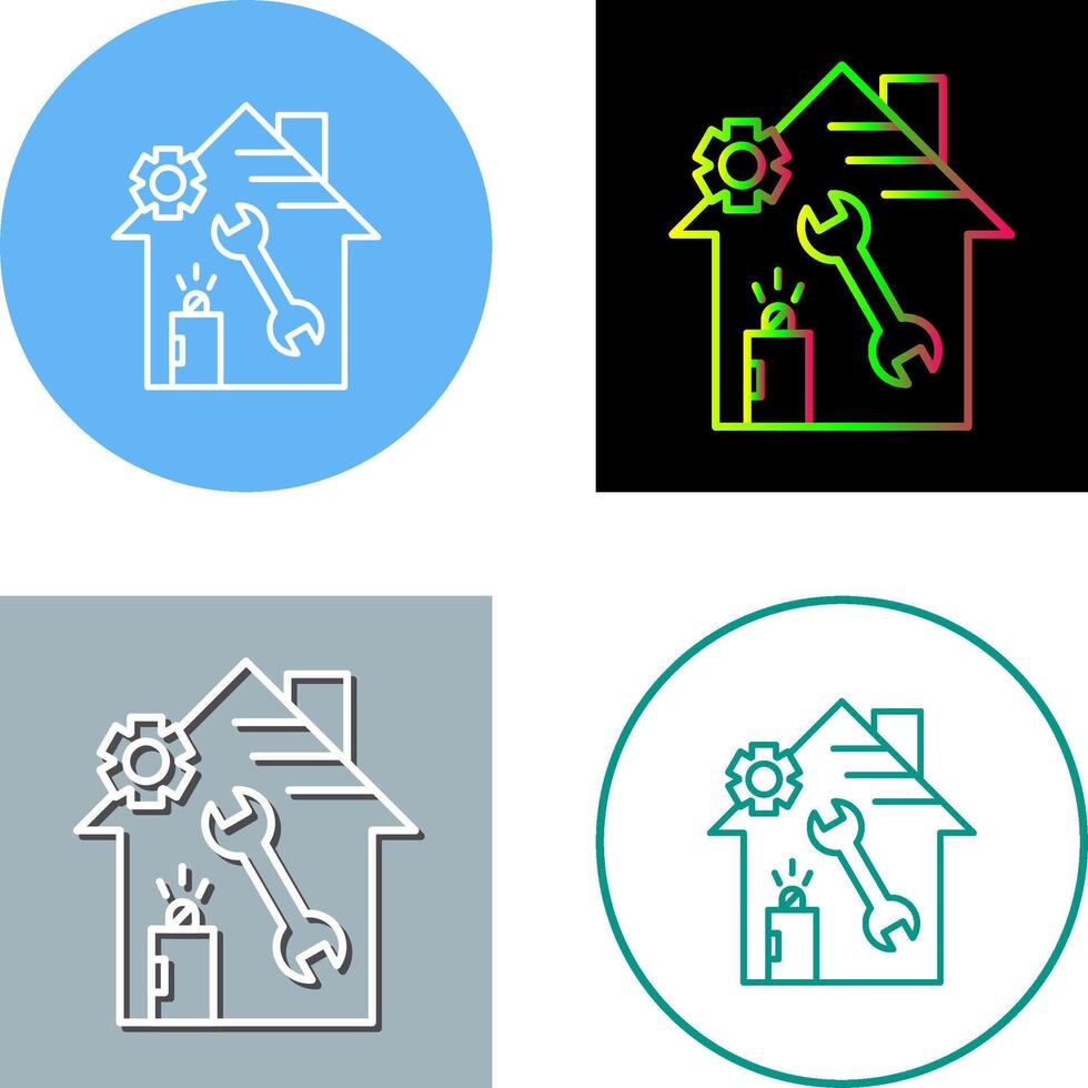 home repair Icon Design vector