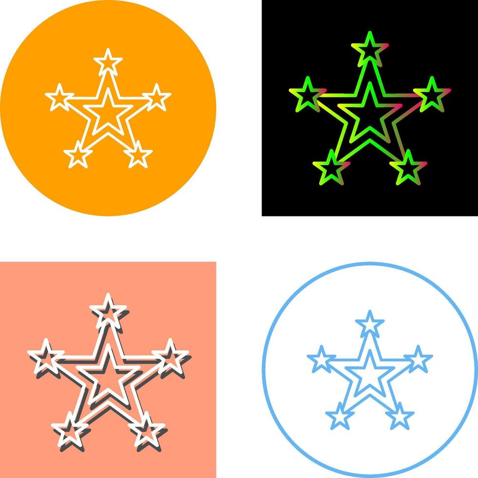 Star Icon Design vector