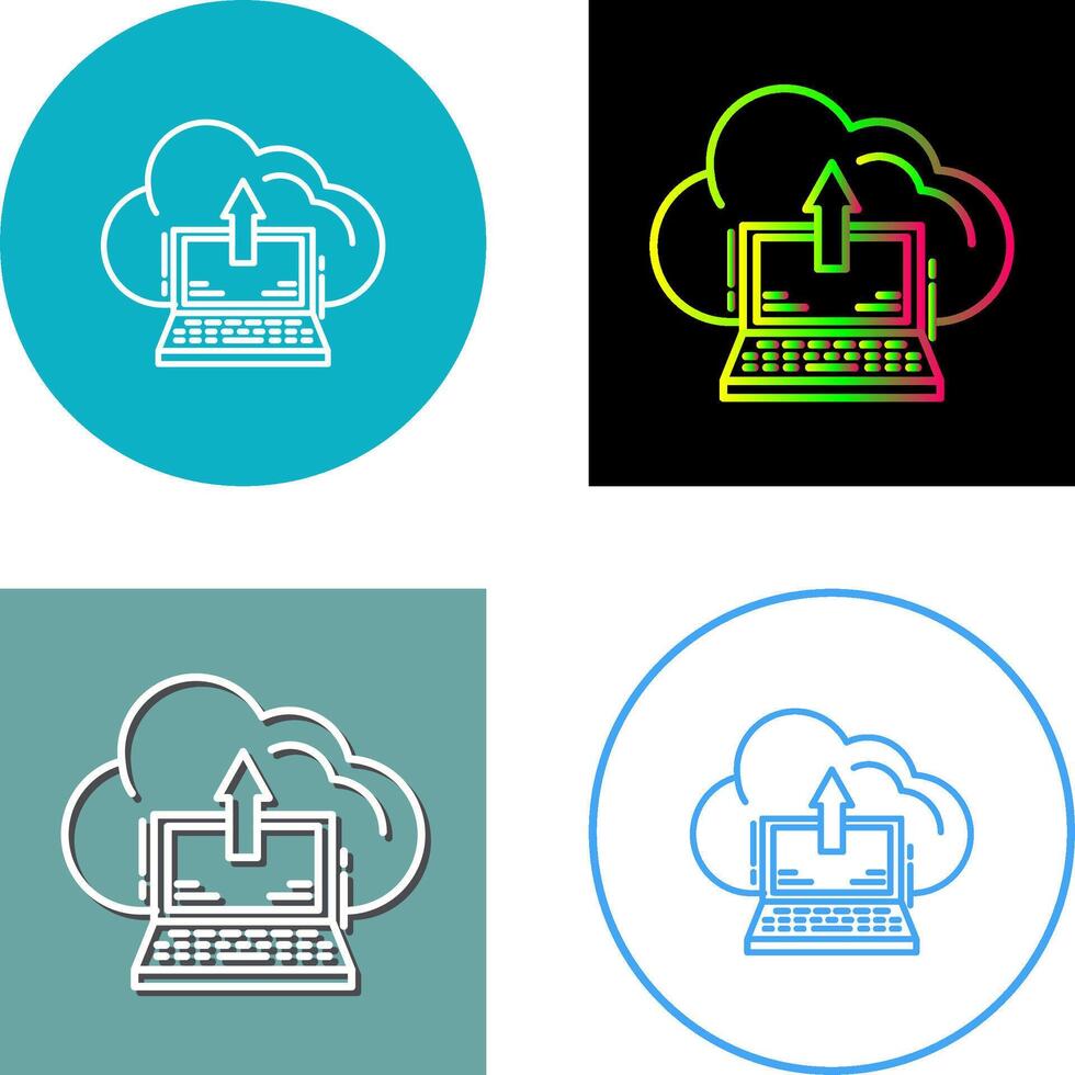 Backup Icon Design vector