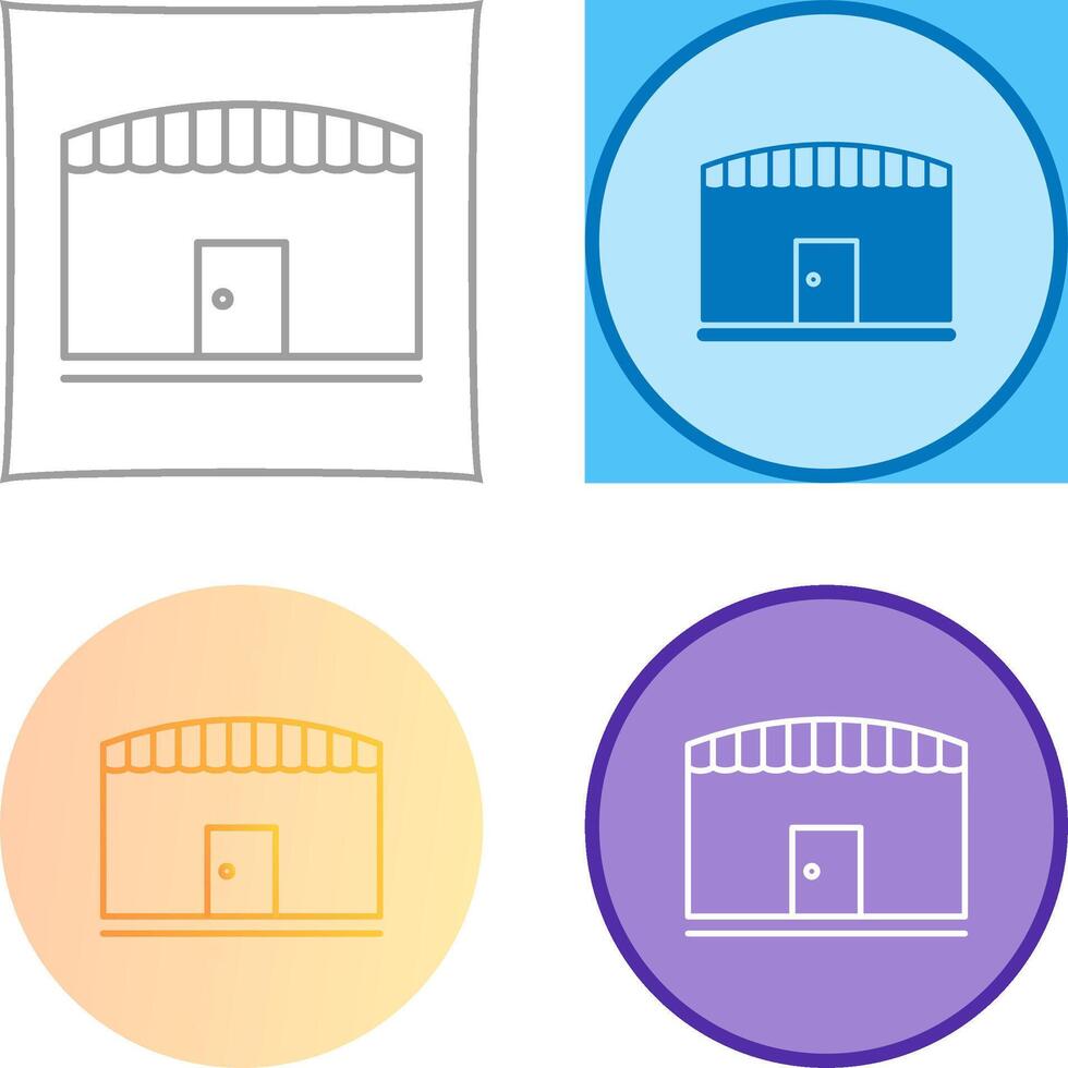 Unique Shop Icon Design vector