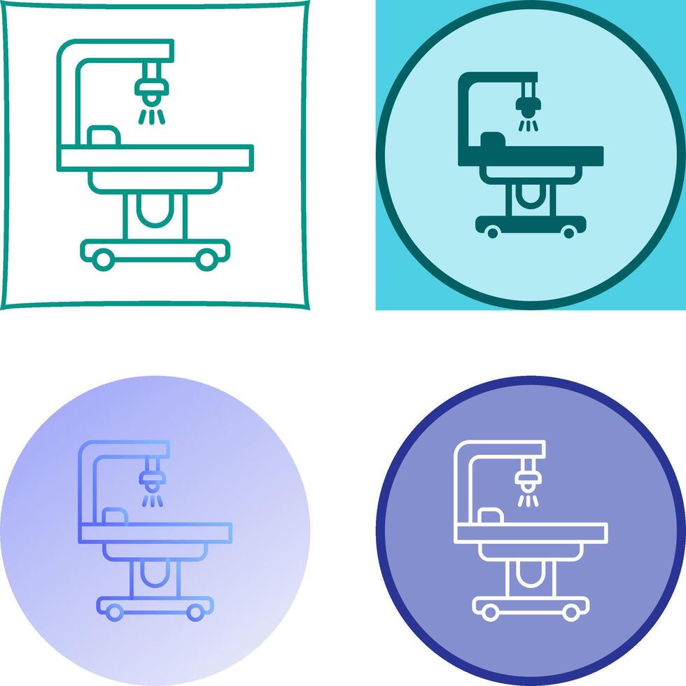 Operating Room Icon Design vector