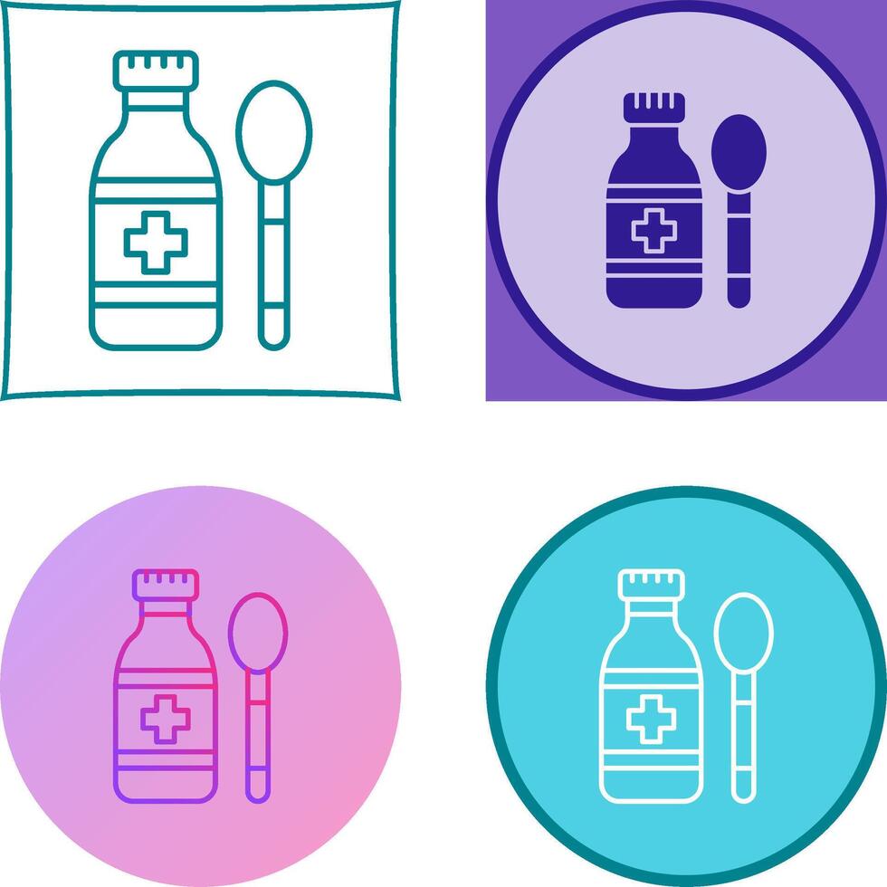 Syrup Icon Design vector