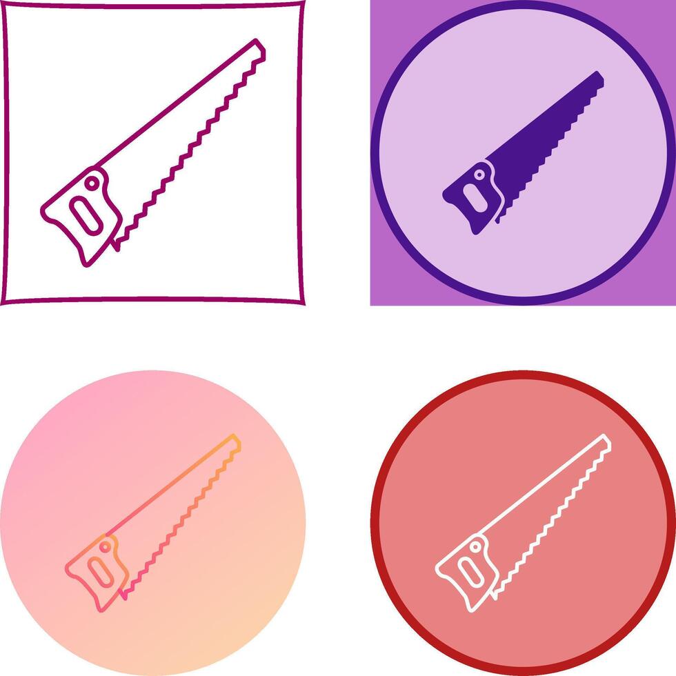 Saw Icon Design vector