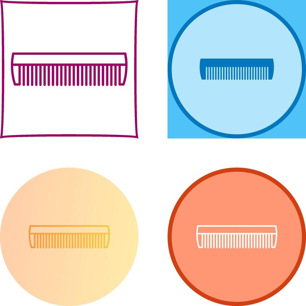 Comb Icon Design vector