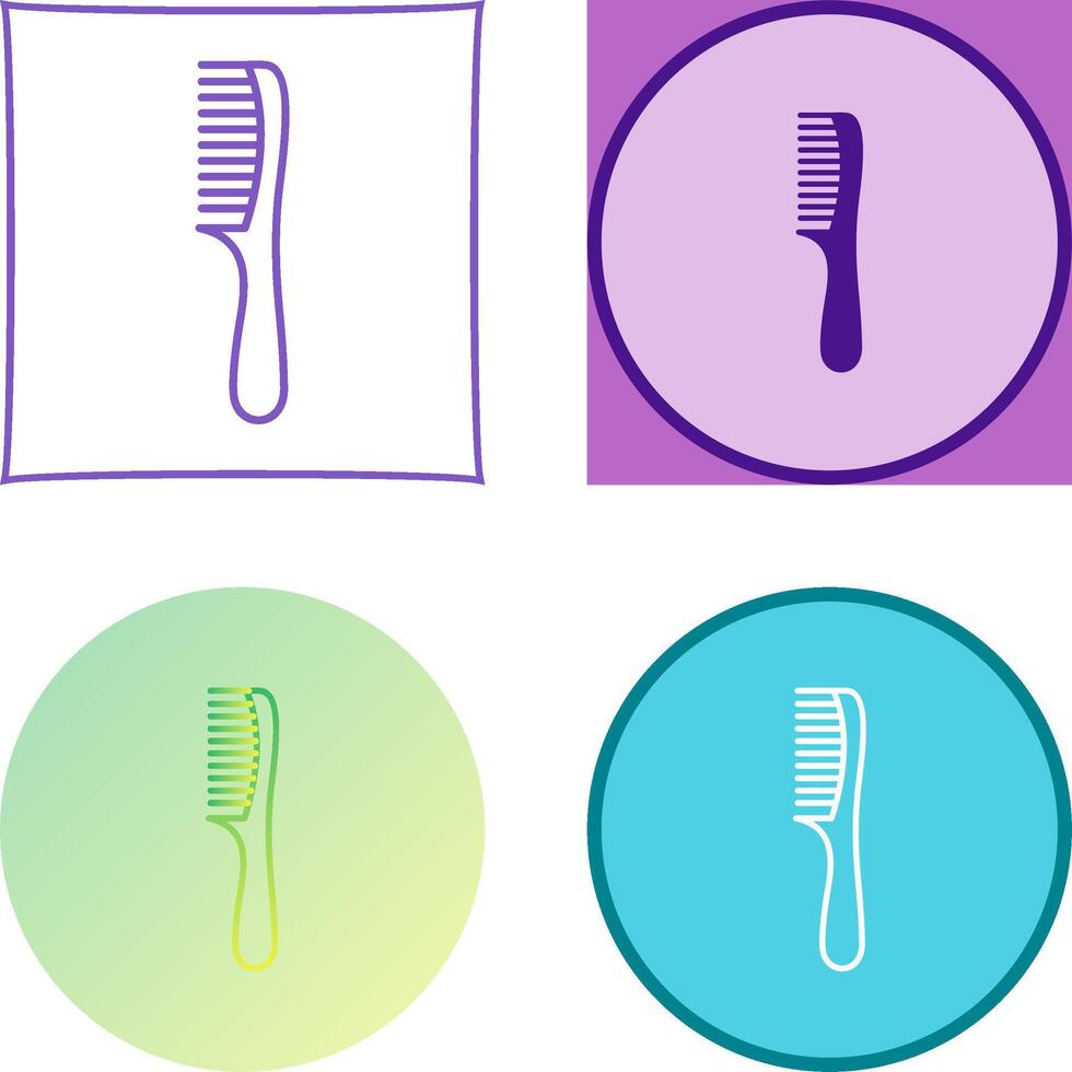 Comb Icon Design vector