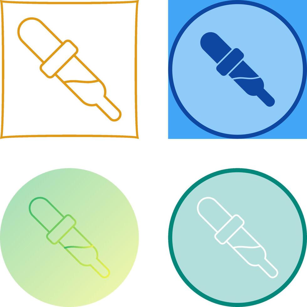 Dropper Icon Design vector
