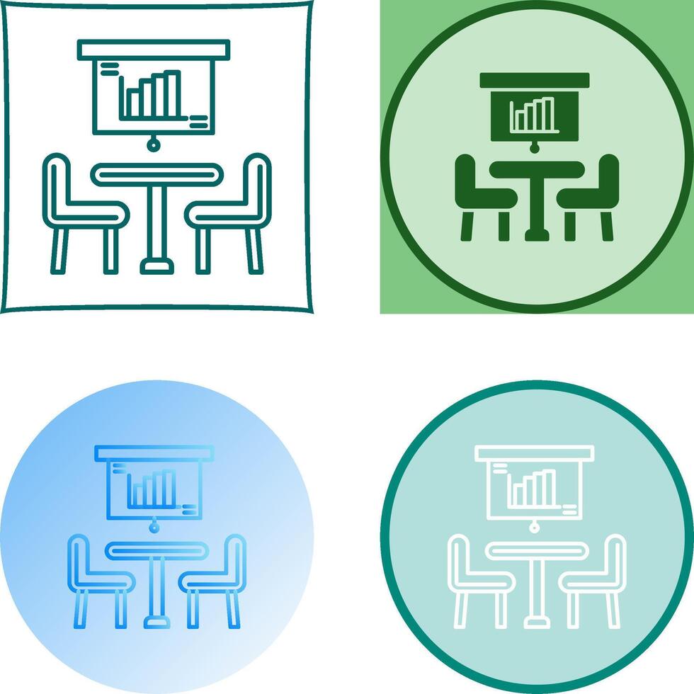 Meeting Icon Design vector