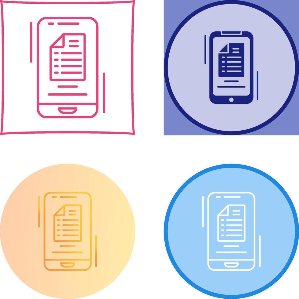 To Do List Icon Design vector