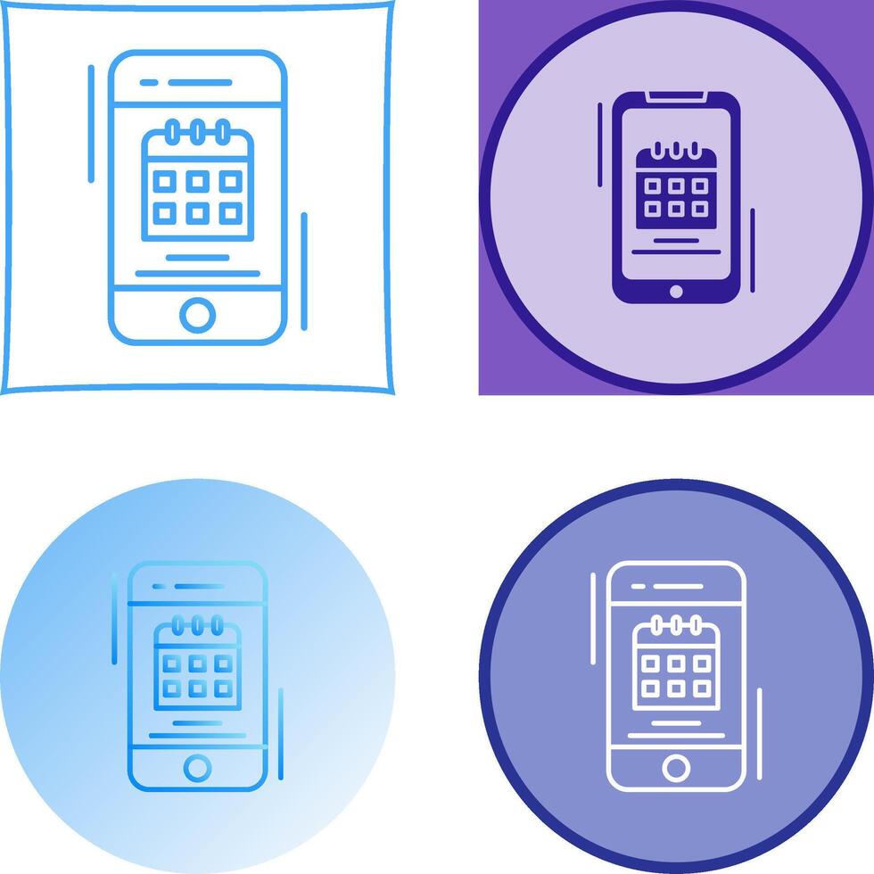 Calendar Icon Design vector