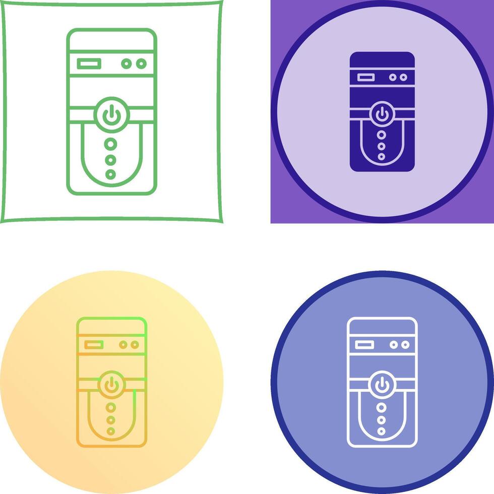 Cpu Icon Design vector