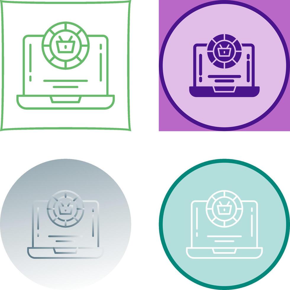 Token Icon Design vector