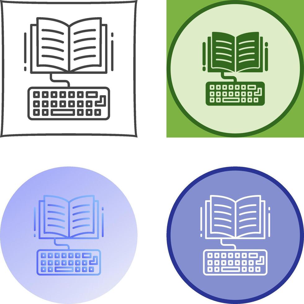 Study Icon Design vector