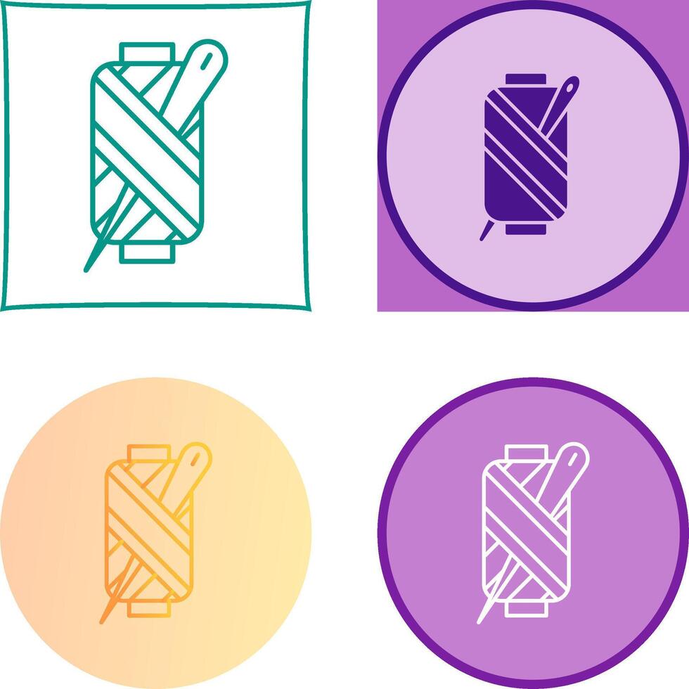 Needle Icon Design vector