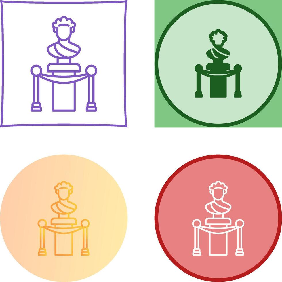 Exhibition Icon Design vector