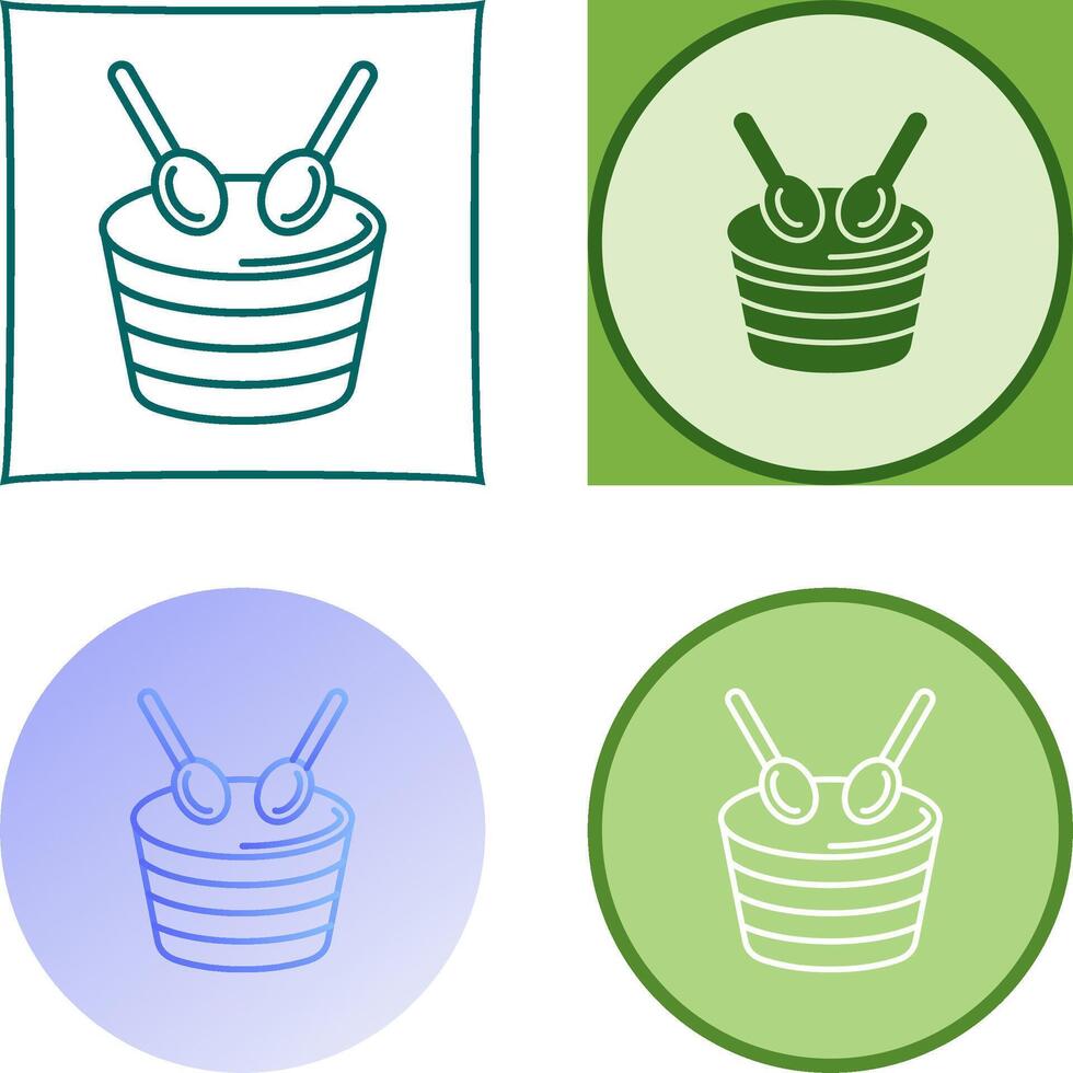 Drum Icon Design vector