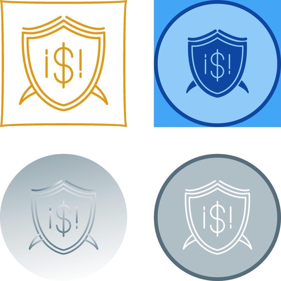 Shield Icon Design vector